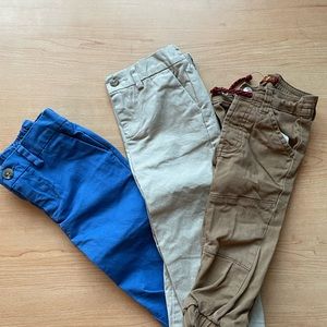 3 pairs of Khaki pants